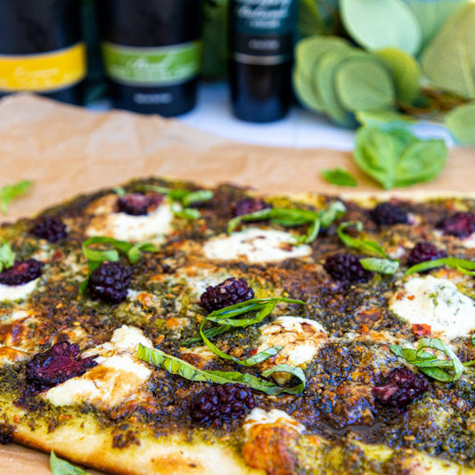 Pasolivo Blackberry Pesto Pizza Recipe