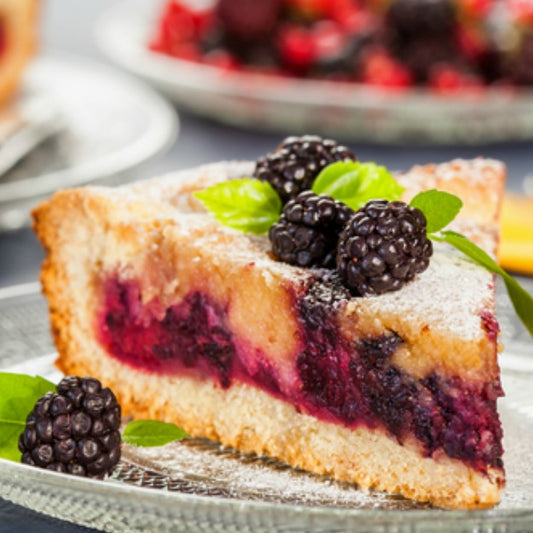 Pasolivo Blackberry Cornmeal Cake Recipe