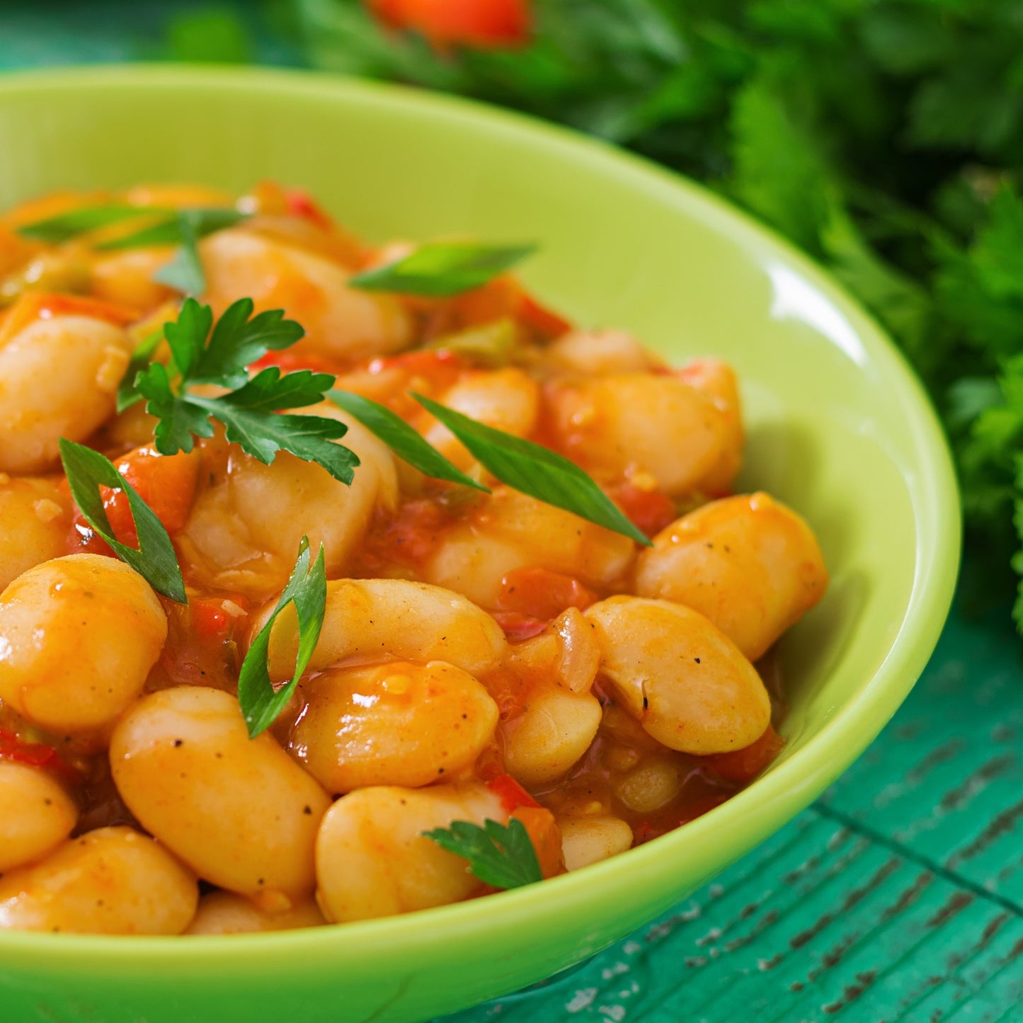 Spicy Italian Marinated White Beans