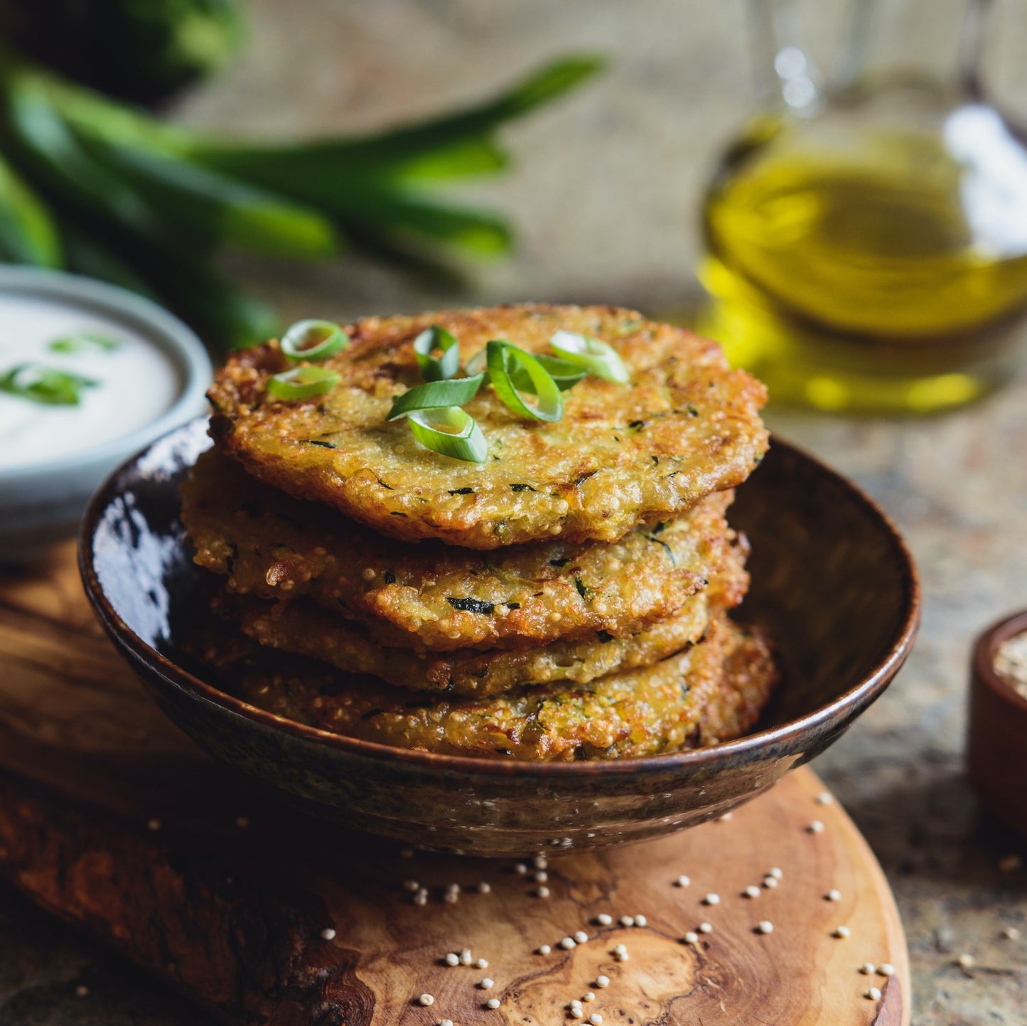 Pasolivo Zucchini Fritters Recipe