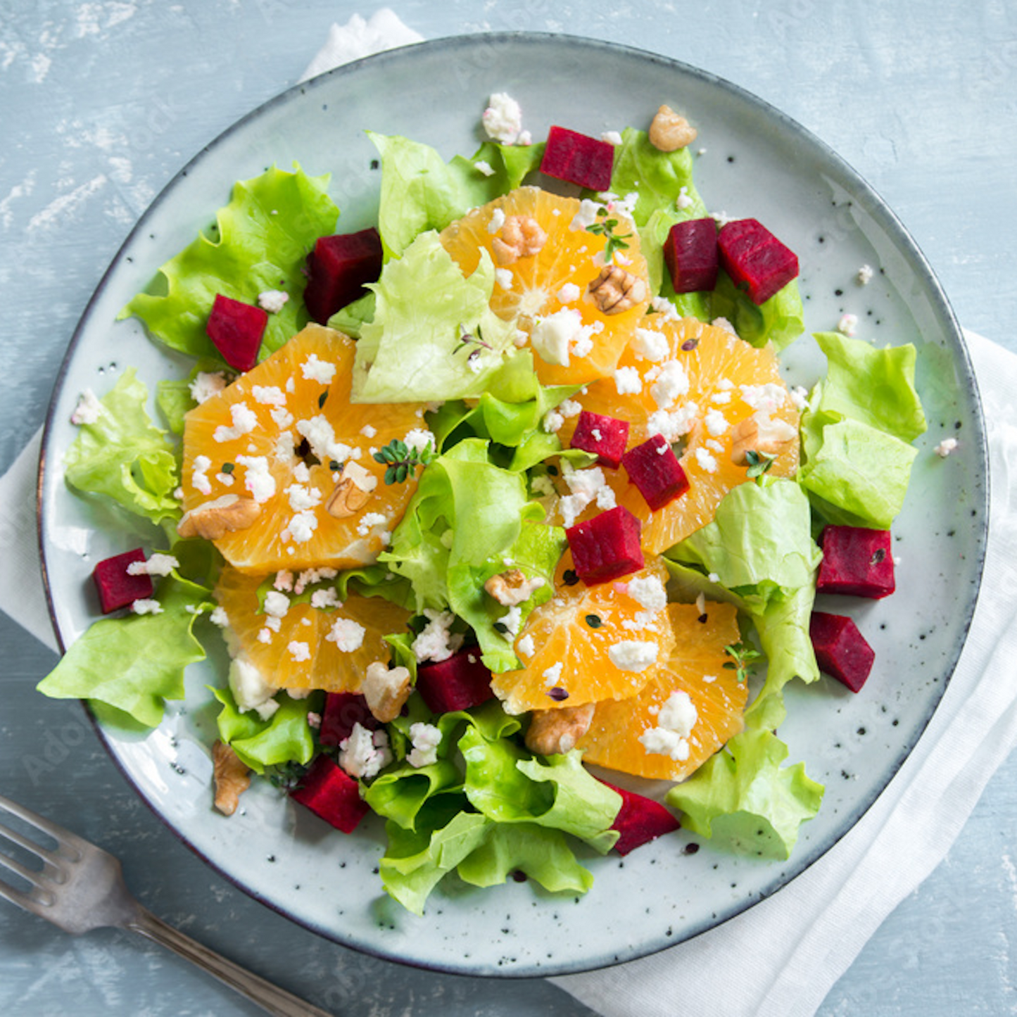 Beet and Tangerine Salad