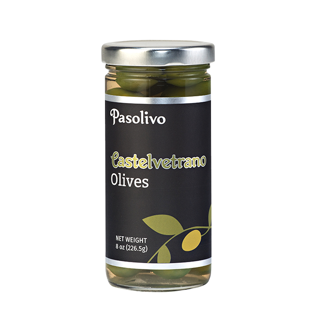 Pasolivo Castelvetrano Olive Jar