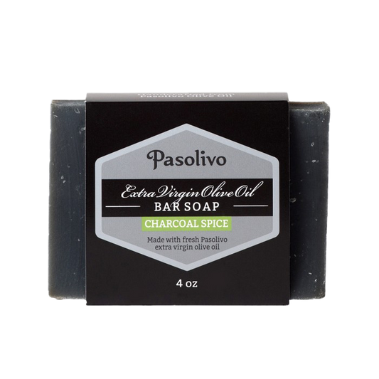 Pasolivo Charcoal Spice Bar Soap 