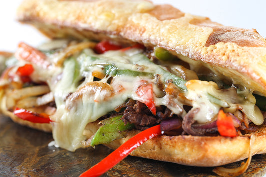 Pasolivo Philly Cheesesteak with Lemon Aioli Recipe