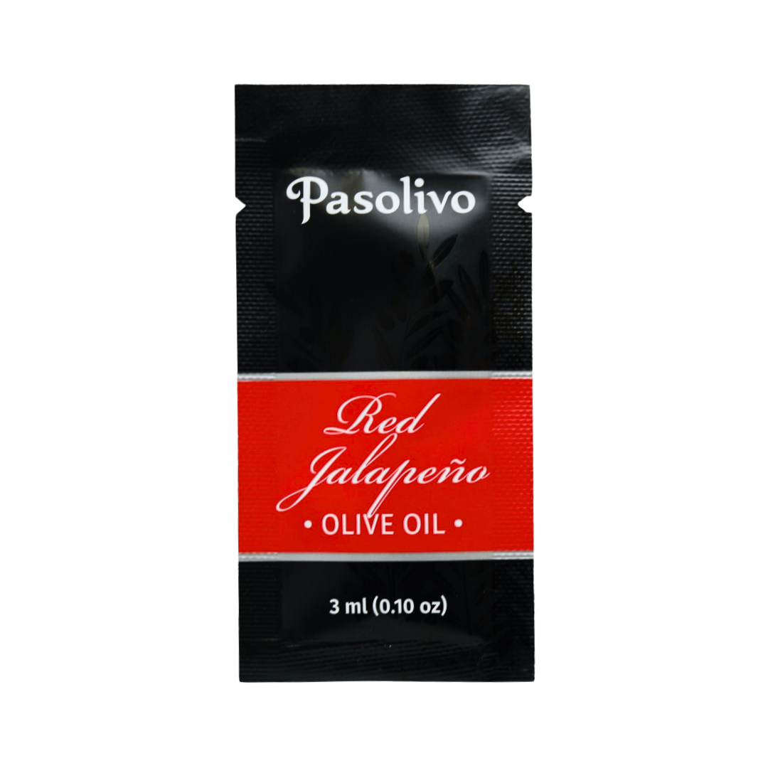 Pasolivo Red Jalapeno Olive Oil Sachet