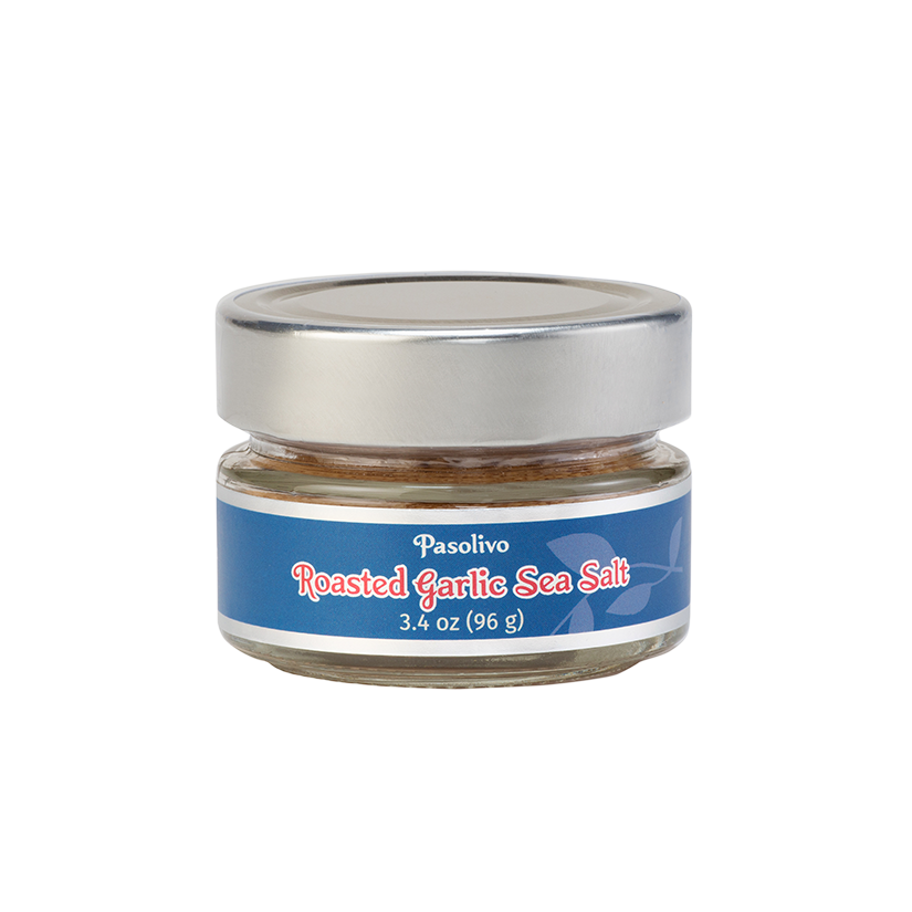 Pasolivo Roasted Garlic Sea Salt Jar