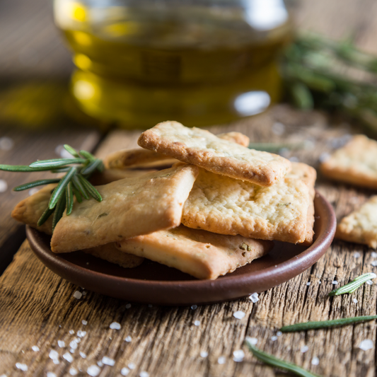 Pasolivo Rustic Olive Oil Crackers Recipe