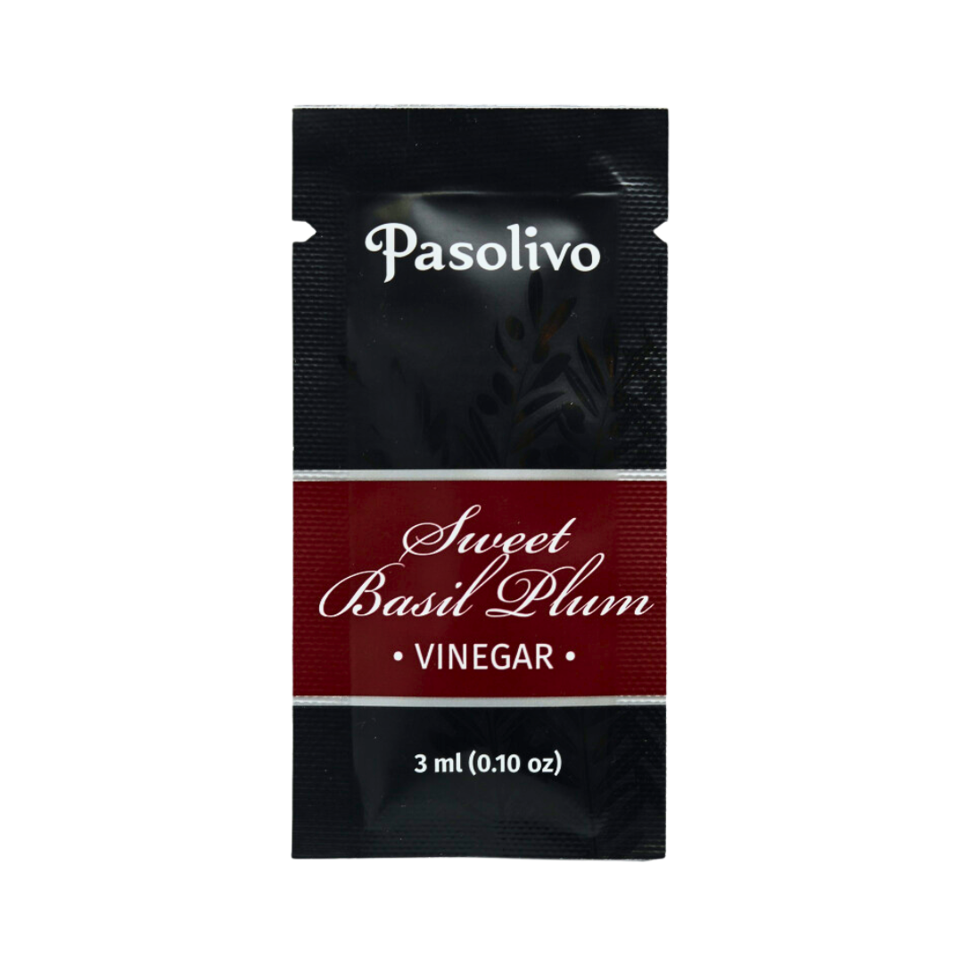 Pasolivo Sweet Basil Plum Balsamic Sachet