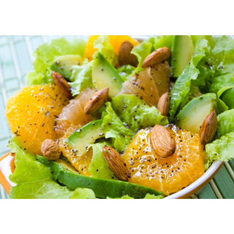 All Green Salad with Citrus Vinaigrette Recipe