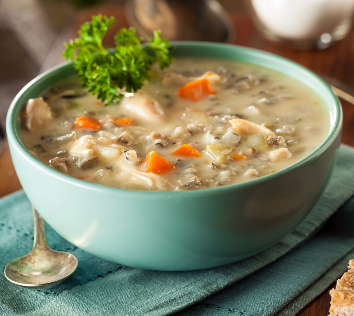 Wild Rice and Chicken Soup